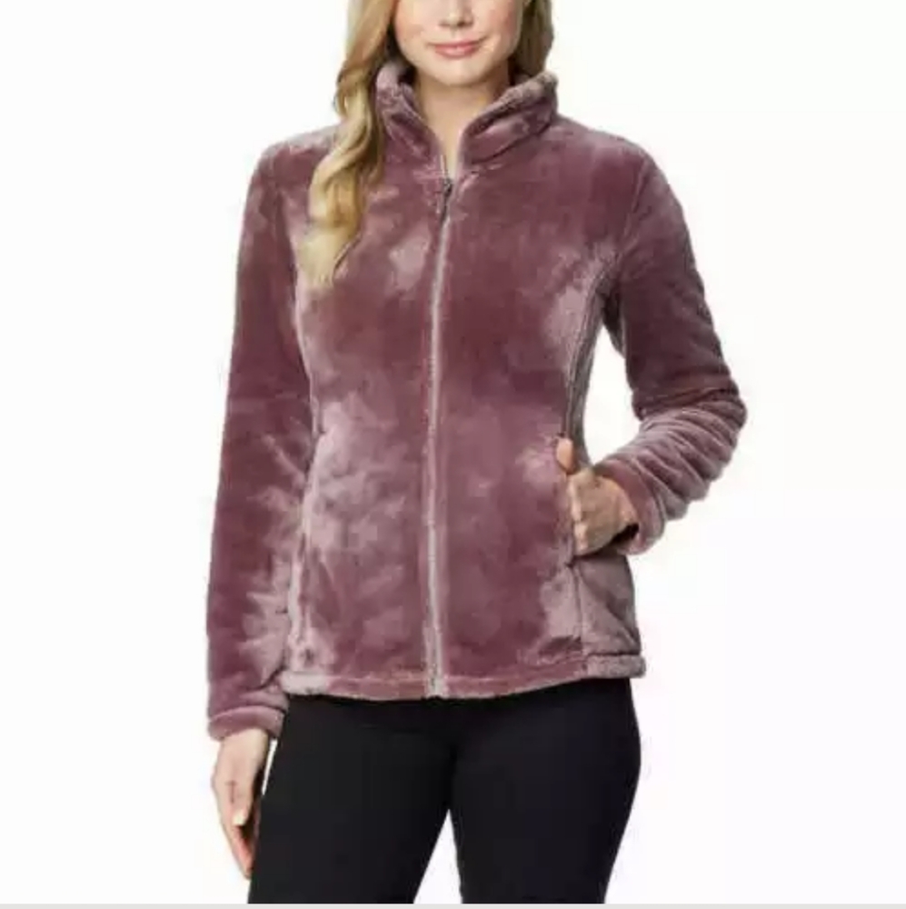 32 degrees faux fur zip up